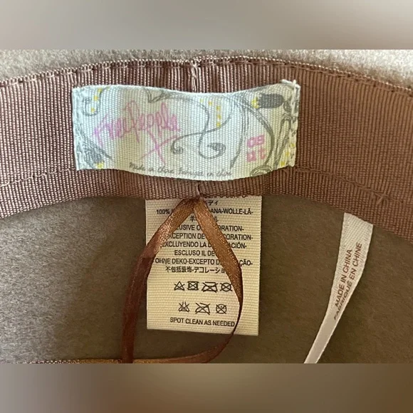 Free People Wool hat fedora like new - Picture 8 of 12